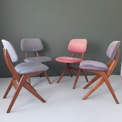 Louis van Teeffelen scissor chairs