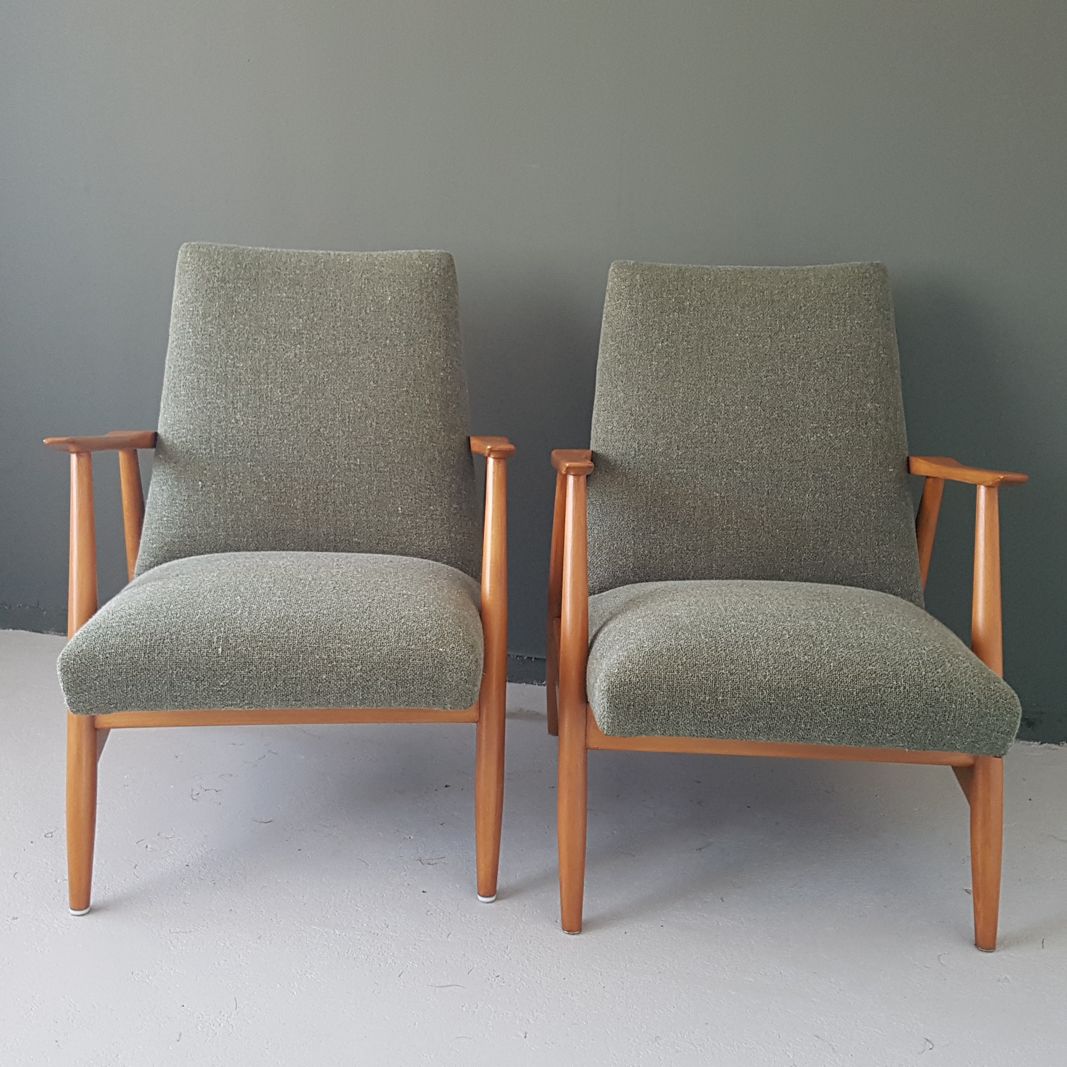machine Oxide Componeren Deense design fauteuils – vintage24